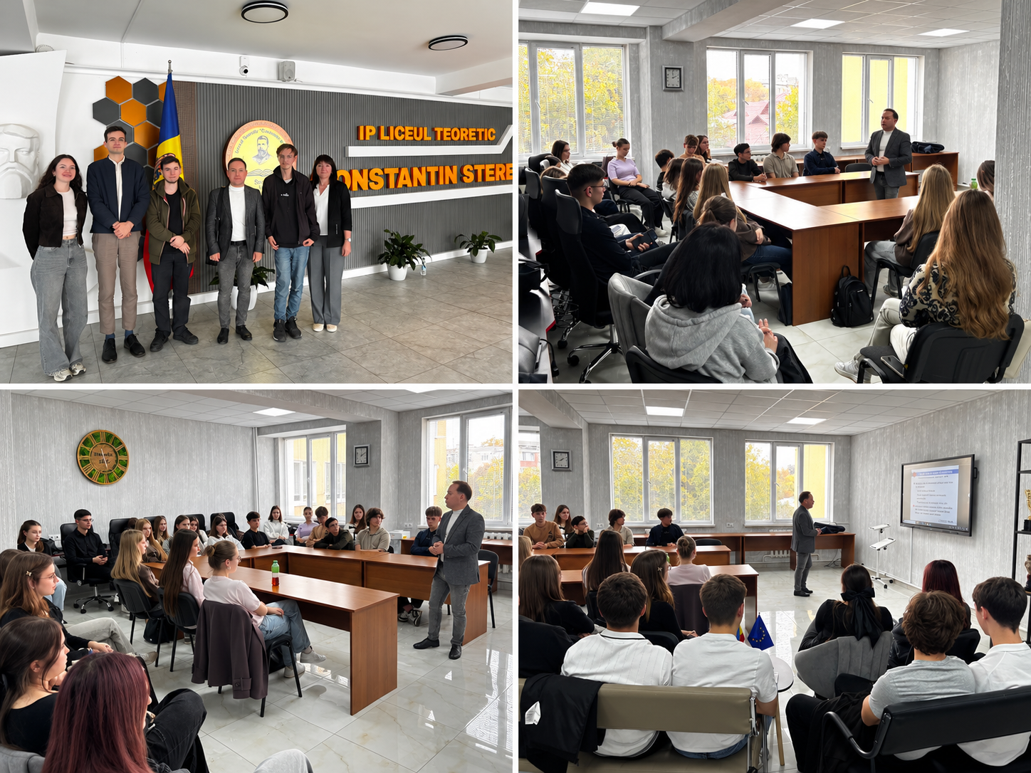 Une nouvelle rencontre avec les élèves des classes bilingues francophones et une nouvelle session de promotion du français et des études supérieures en France.
