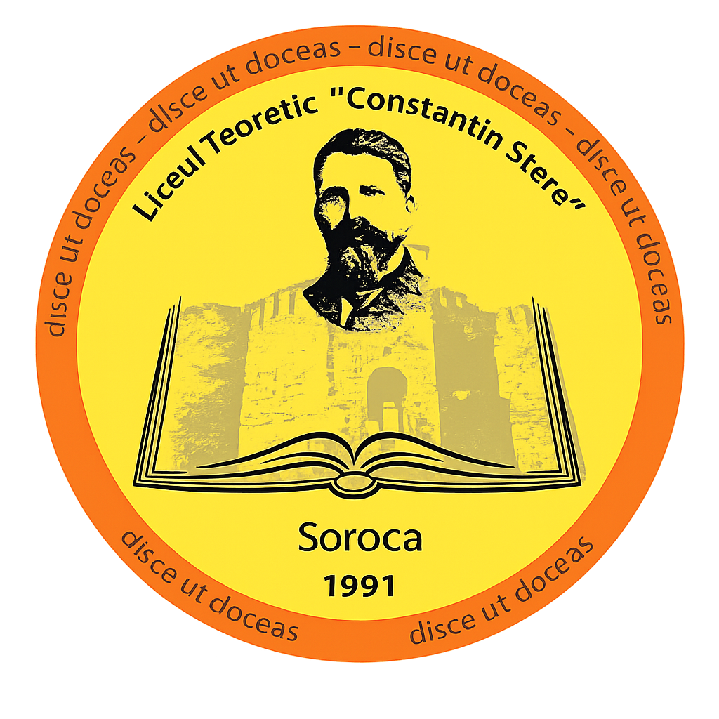 Emblema Liceului Teoretic „Constantin Stere”